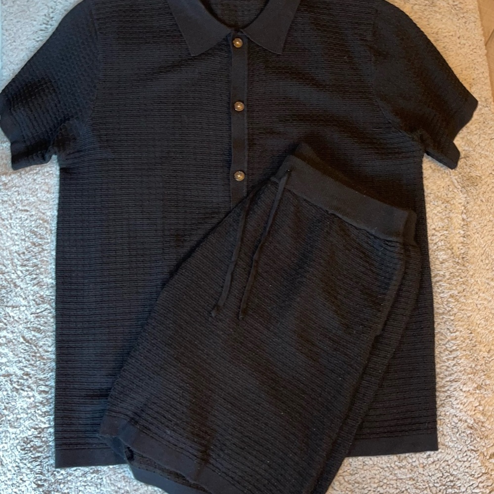 Men's Black Casual Outfit